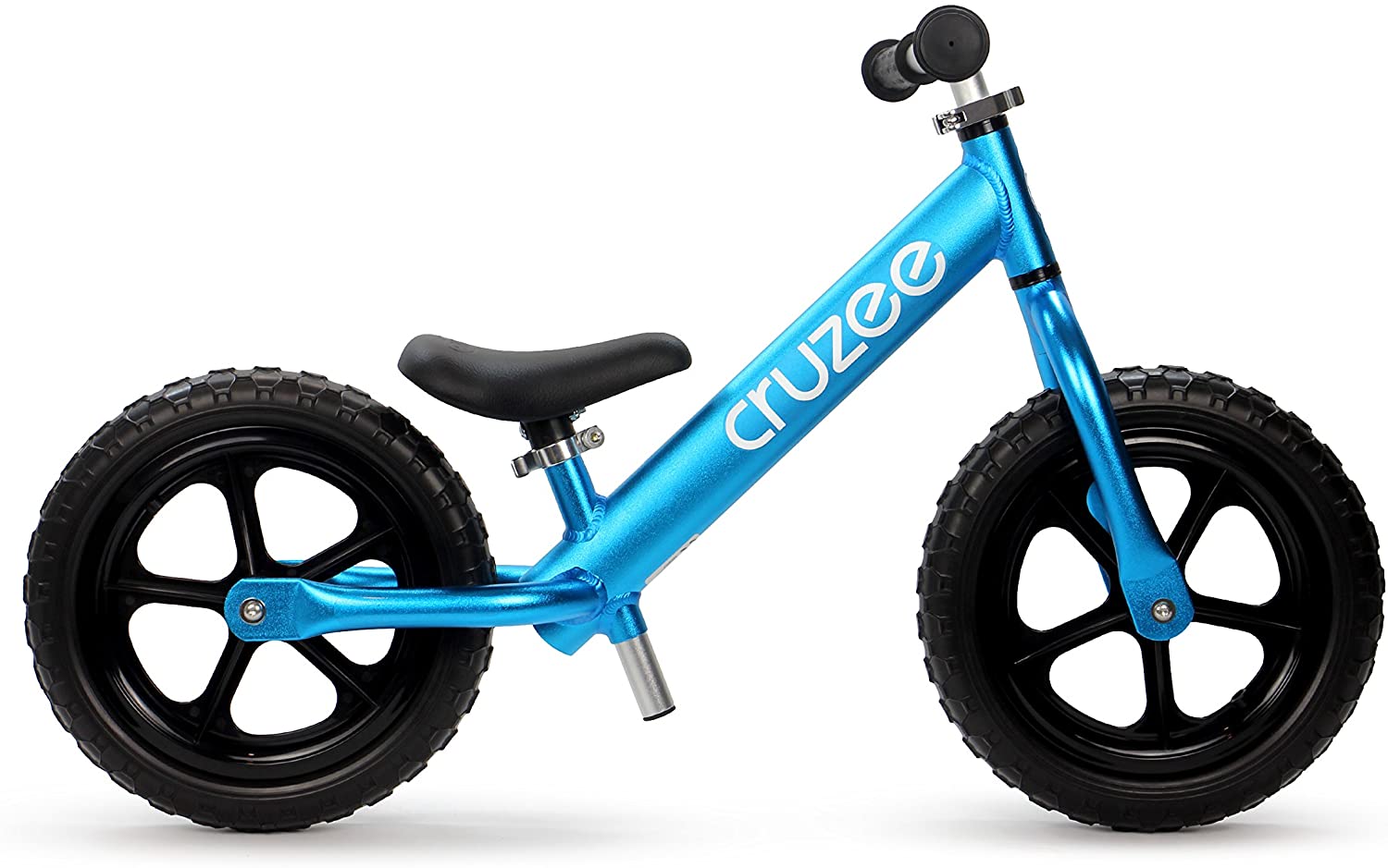 Cruzee Rowerek biegowy NIEBIESKI czarne koła 1,9 kg - Jezdzik.com.pl